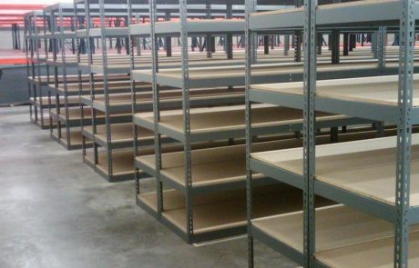 Double Rivet Warehouse Shelving with Particle Board