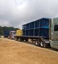 Flatbed Shipment of Mecalux Pallet Racking to South Carolina