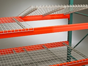 New wire mesh decking in stock for pallet rack shelving