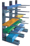 Single Sided Cantilever Rack - meco omaha cantilever rack concept