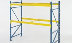 Structural Pallet Rack blue and yellow - structural pallet racking