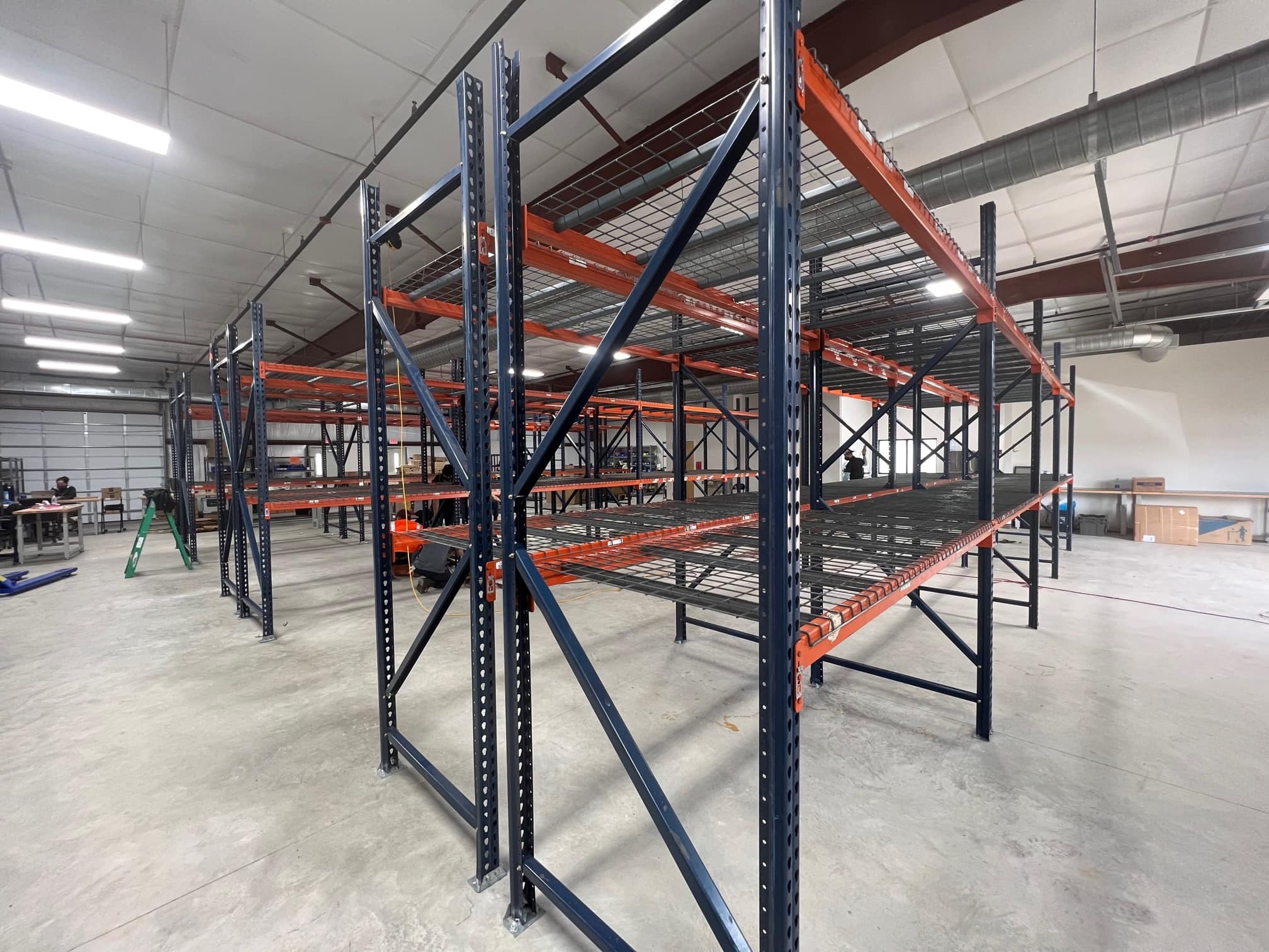 Warehouse pallet rack shelving in Durham, NC
