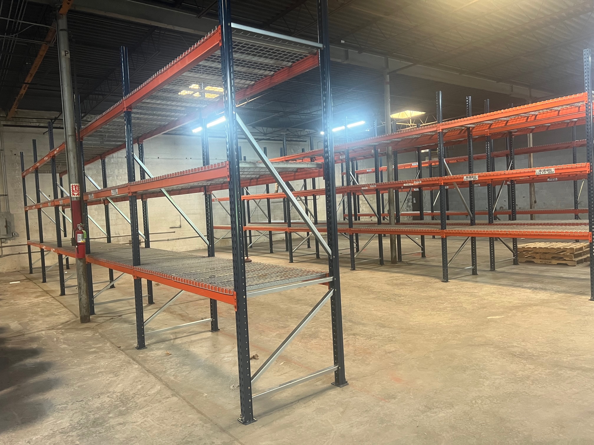 Teardrop Pallet Rack Delivery and Installation - Greensboro, NC