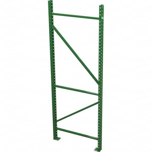 New teardrop style upright frames for pallet rack systems