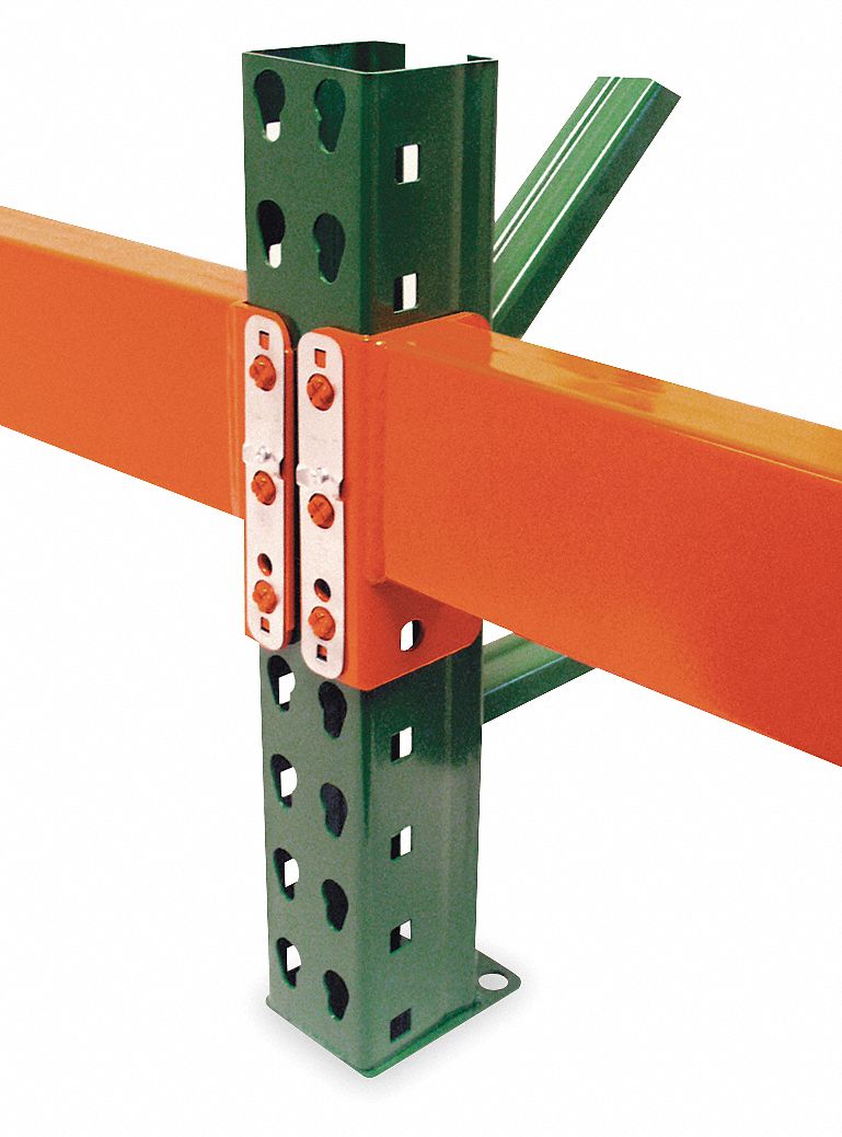 New teardrop style beams for warehouse storage pallet rack shelving