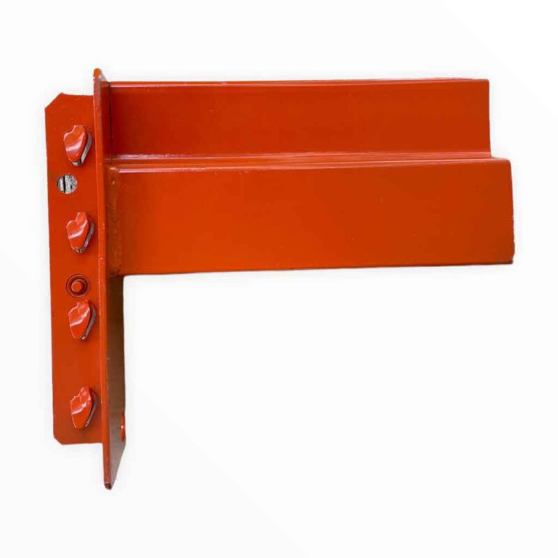 Mecalux Pallet Rack Teardrop Step Beams 12′ Long x 6-9/16'' Face