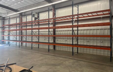 Warehouse industrial rack shelving installation North Carolina
