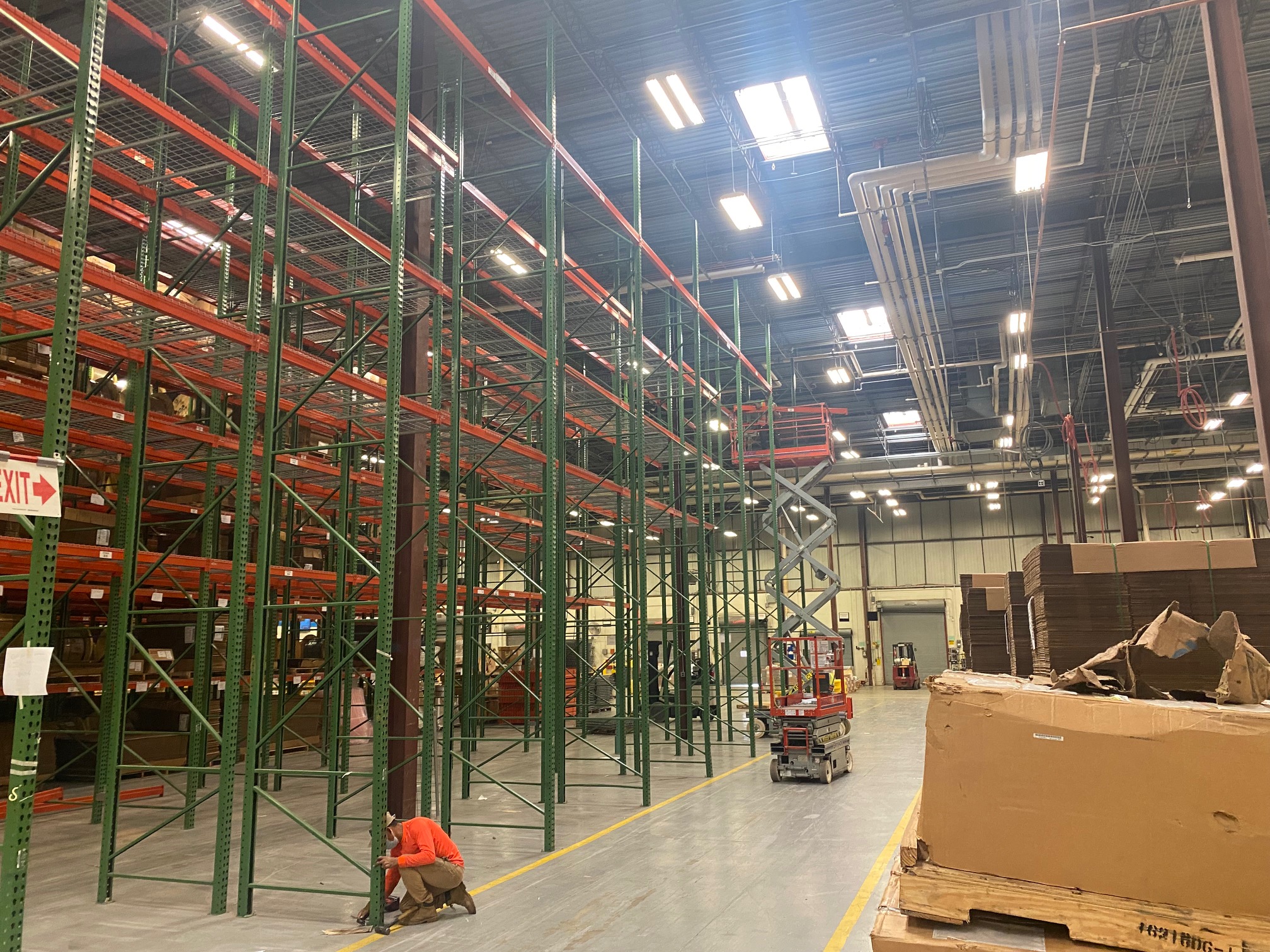 Industrial Heavy Duty Shelving Installation Raleigh, NC