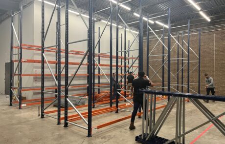 warehouse pallet rack installation North Carolina