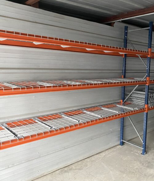 Add-on section of Mecalux Wide Span Shelving