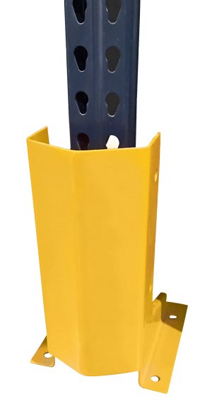 Upright Column Post Protector, Mecalux 16'' High Post Protector for Pallet Rack Uprights