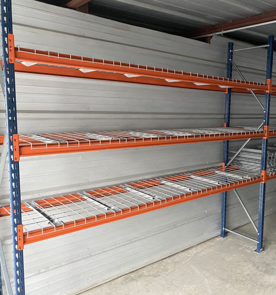 Mecalux wide span shelving Bulk racking Pick location shelving
