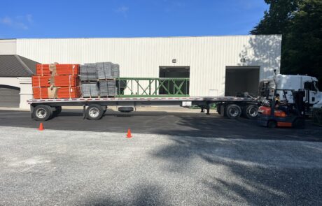 Teardrop Warehouse Pallet Rack Delivery to Mooresville, NC